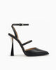 Decolleté Victoria in pelle Nappa - Nero